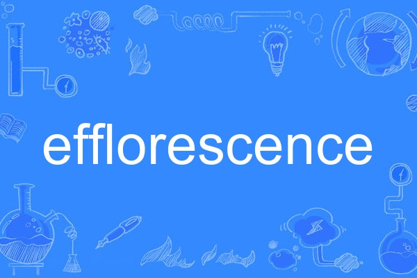 efflorescence efflorescence
