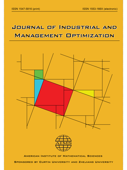 Journal of Industrial and Management Optimization Journal of Industrial and Management Optimization