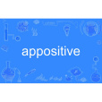 appositive appositive