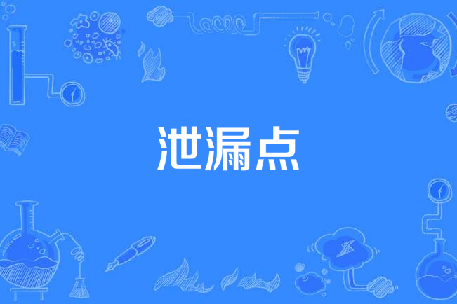 泄漏點 泄漏點