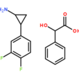 (1R,2S)-2-（3,4-二氟苯基）環丙胺 (R)-扁桃酸鹽