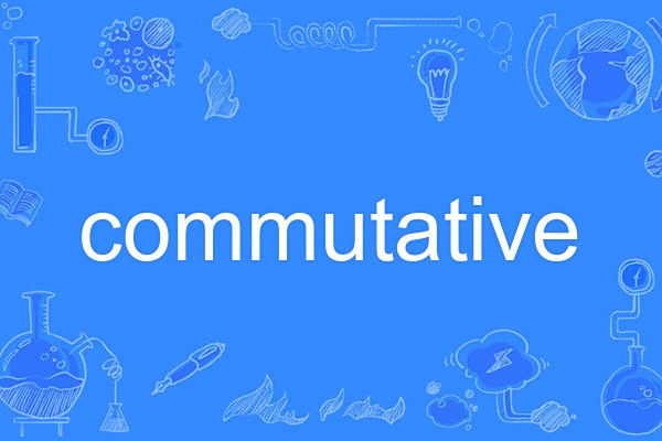 commutative commutative