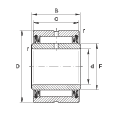 FAG NA4900-2RSR軸承 FAG NA4900-2RSR軸承