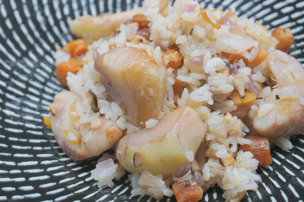 菱角飯 菱角飯