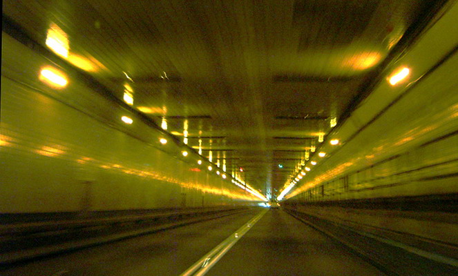 最繁忙的公路隧道——林肯隧道