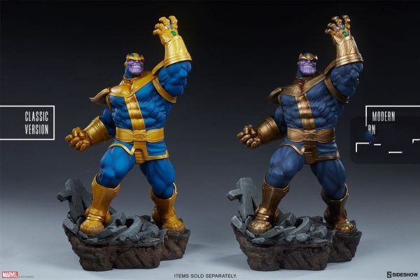 Sideshow 漫威漫畫滅霸Thanos 經典版/現代版1:5雕像