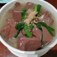 豬血韭菜湯