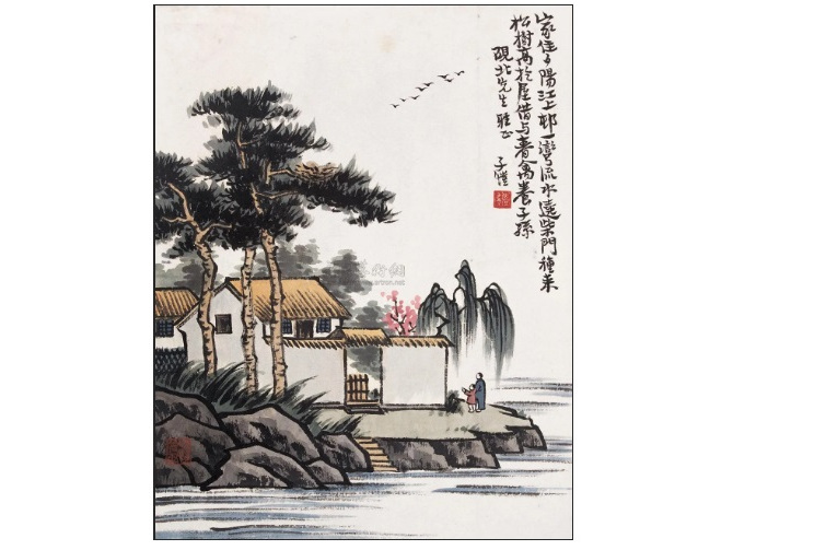 江山村居 江山村居