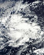 熱帶風暴茉莉  衛星雲圖