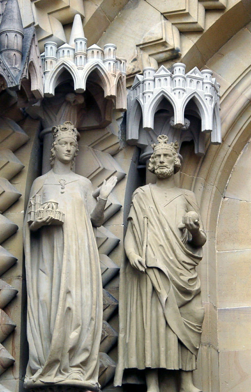 聖亨利夫婦在班貝格教堂的雕像
