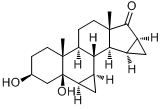 3b,5-二羥基-6b,7b:15b,16b-二亞甲基-5b-雄甾烷-17-酮