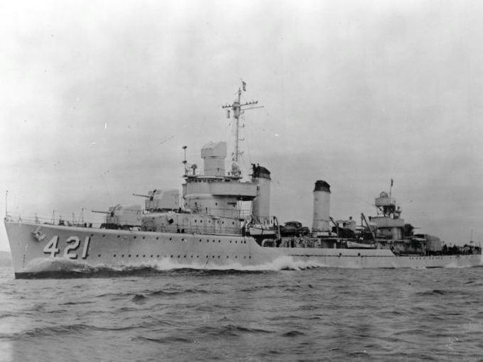 本森號驅逐艦