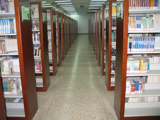 寶山區圖書館書架