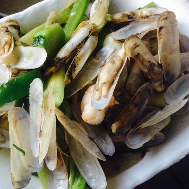 炒海蟶 炒海蟶