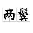 兩鬢 兩鬢