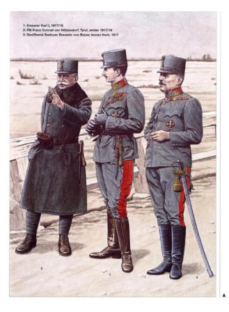 奧匈帝國的軍官們