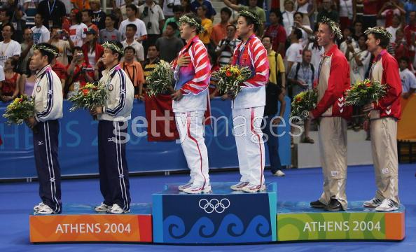 2004雅典奧運會男雙銅牌