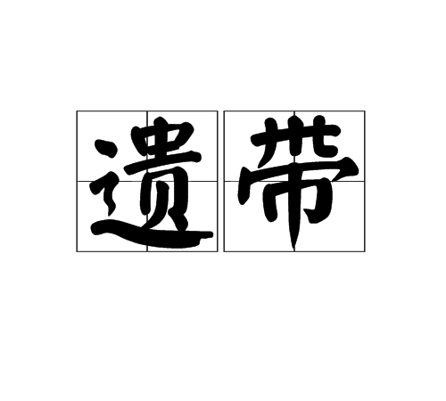 遺帶 遺帶