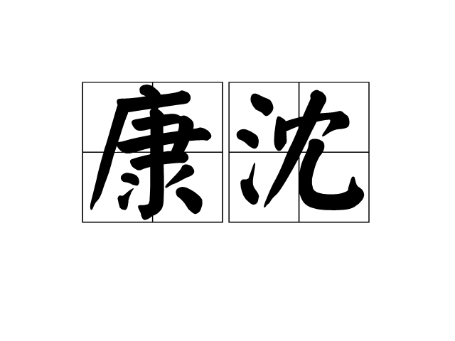 康沈 康沈