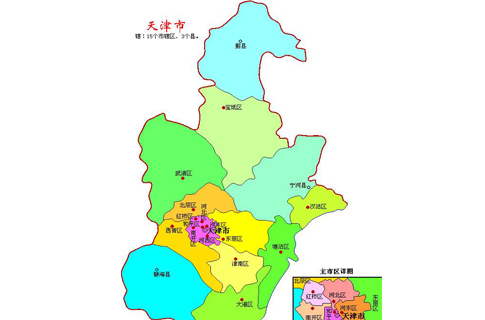 天津市行政區劃
