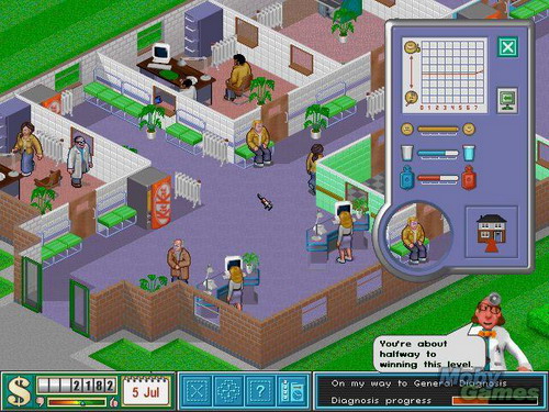 主題醫院 遊戲畫面