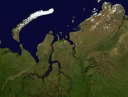 格達半島衛星圖片