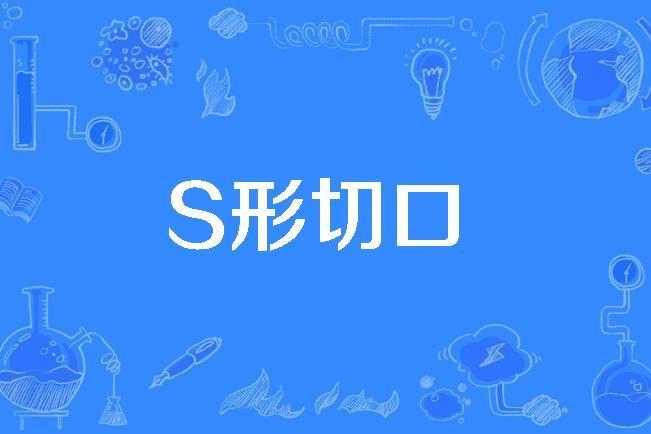S形切口 S形切口