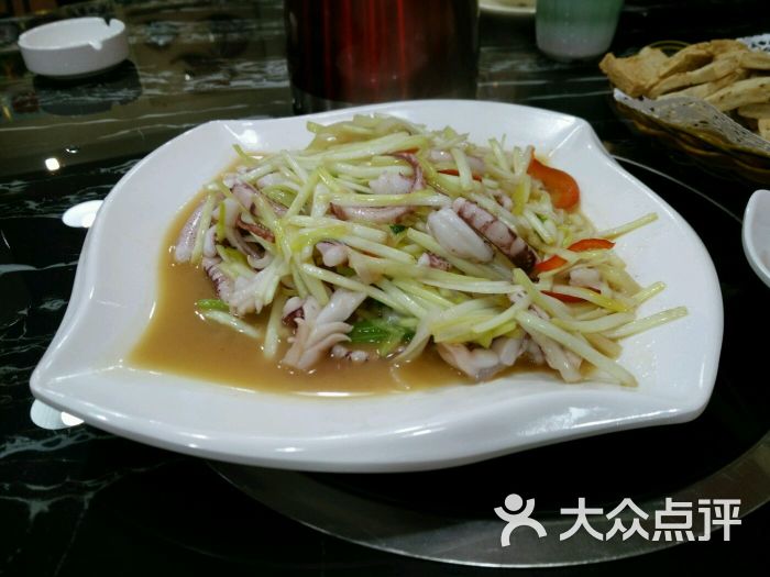 韭黃炒魷魚