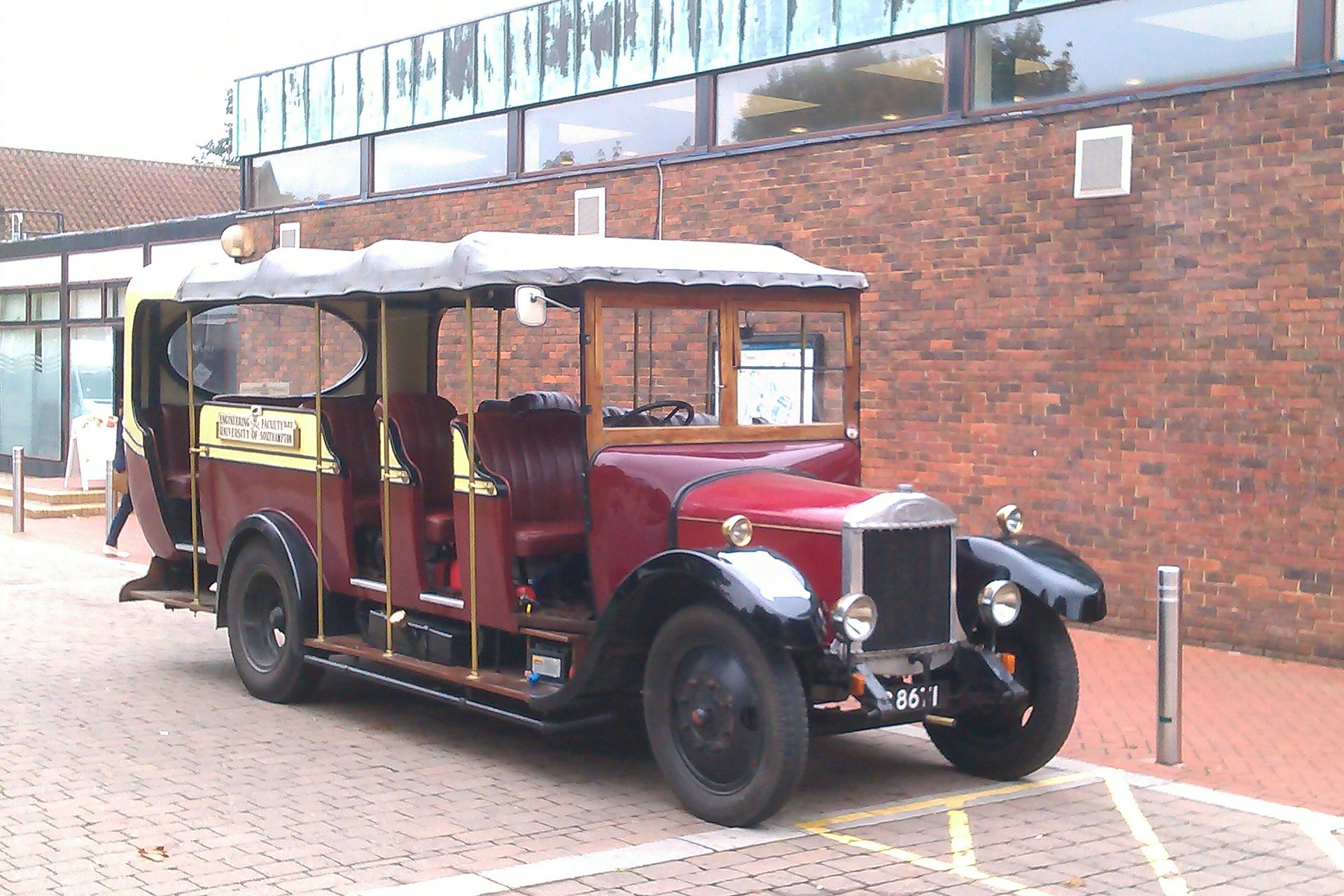 建於1929年之麵包車於南安普敦理工學院