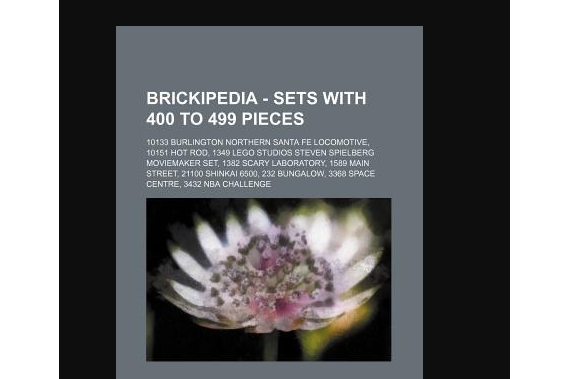 Brickipedia - Sets with 400 to 499 Pieces