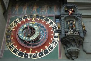 伯爾尼著名的天文日曆鐘