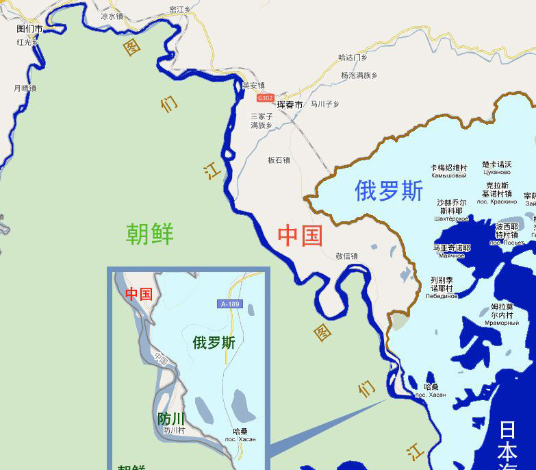 琿春地圖