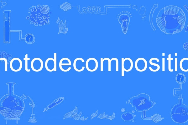 photodecomposition photodecomposition