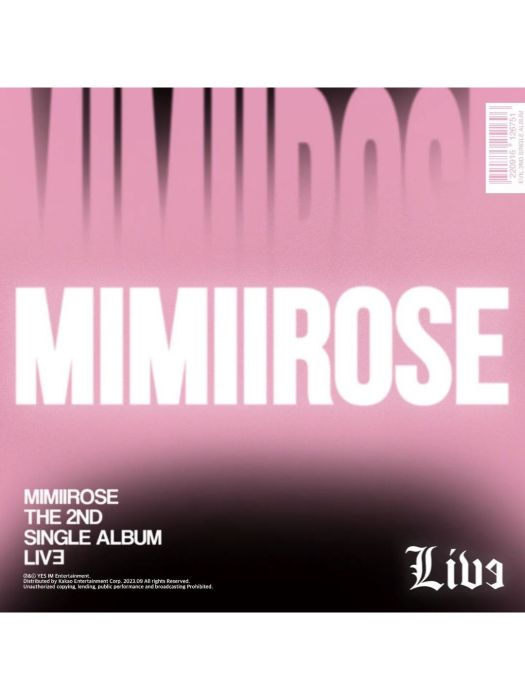 LIVE(mimiirose的第二張單曲專輯) LIVE(mimiirose的第二張單曲專輯)