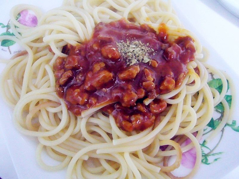 番茄肉沫意面 番茄肉沫意面