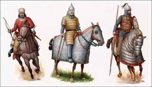 波斯人的輕騎兵 不死軍騎兵和普通重騎兵