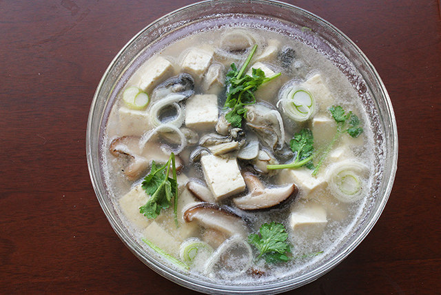 豆腐牡蠣湯