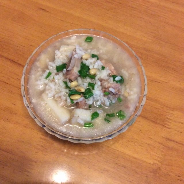 排骨山藥粥 排骨山藥粥