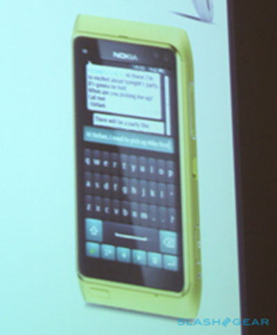 Symbian Anna 支持 Qwerty 鍵盤的縱向使用