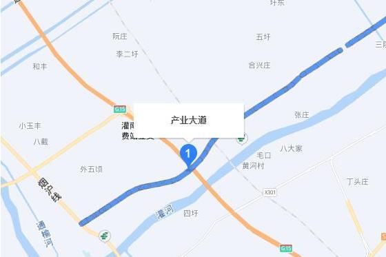 產業大道(灌南縣境內公路二級主幹道)