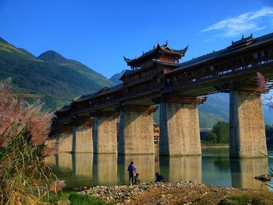 重慶黔江濯水風雨廊橋