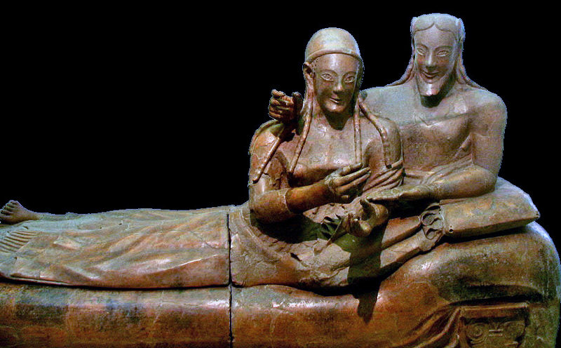伊特魯里亞的 “ 石棺 “