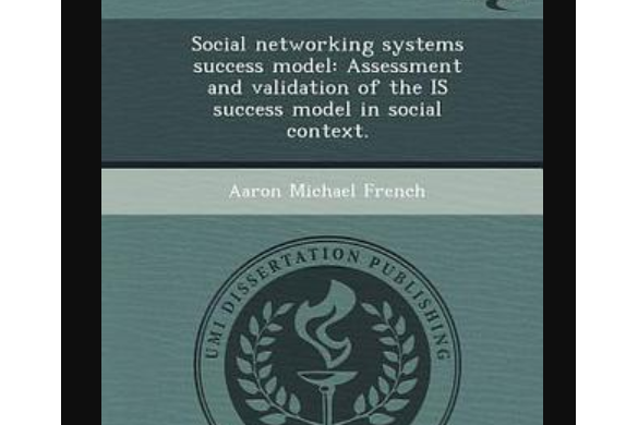 Social Networking Systems Success Model Social Networking Systems Success Model