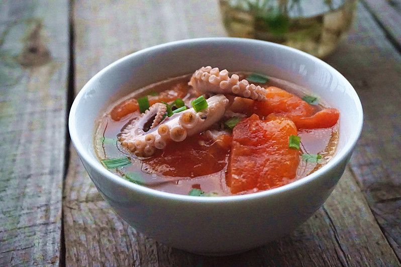 番茄墨魚湯 番茄墨魚湯