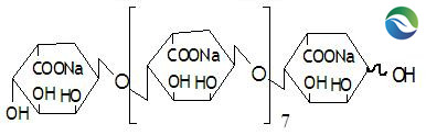 古羅糖醛酸九糖結構式