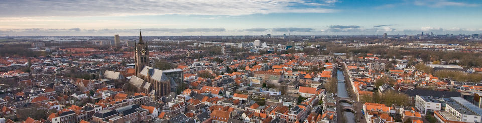 Delft市中心