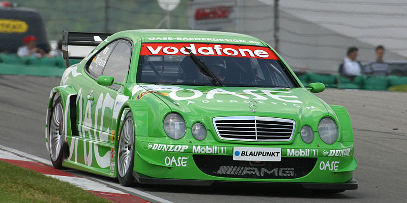DTM-Mercedes auf dem Sachsenring 2002