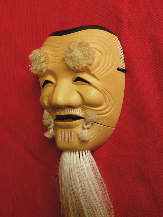 日本能劇面具