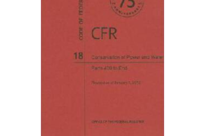 Code of Federal Regulations, Title 18 Code of Federal Regulations, Title 18