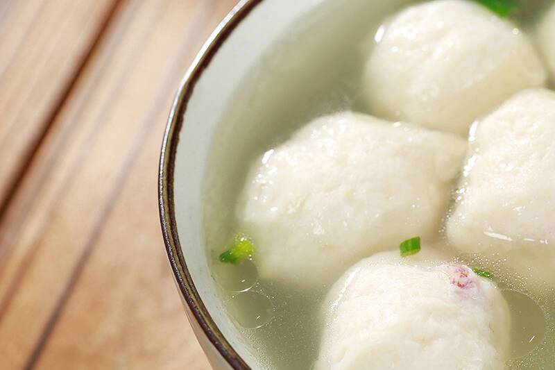 清湯鮑魚丸 清湯鮑魚丸